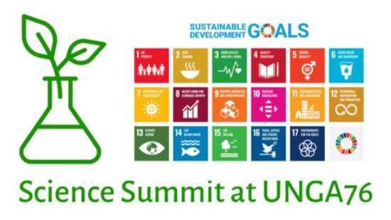 Logo of the Science Summit at UNGA76