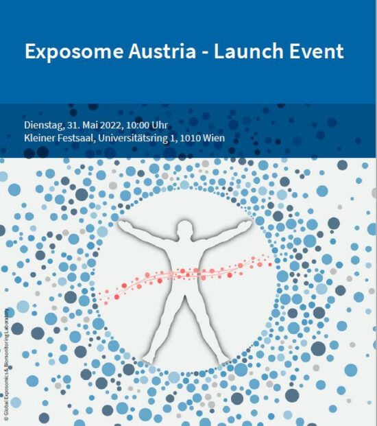 Poster of the Exposome Austria Launch event